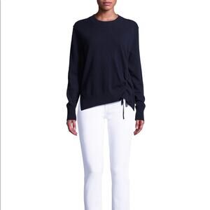 Vince Cashmere Navy Blue Sweater